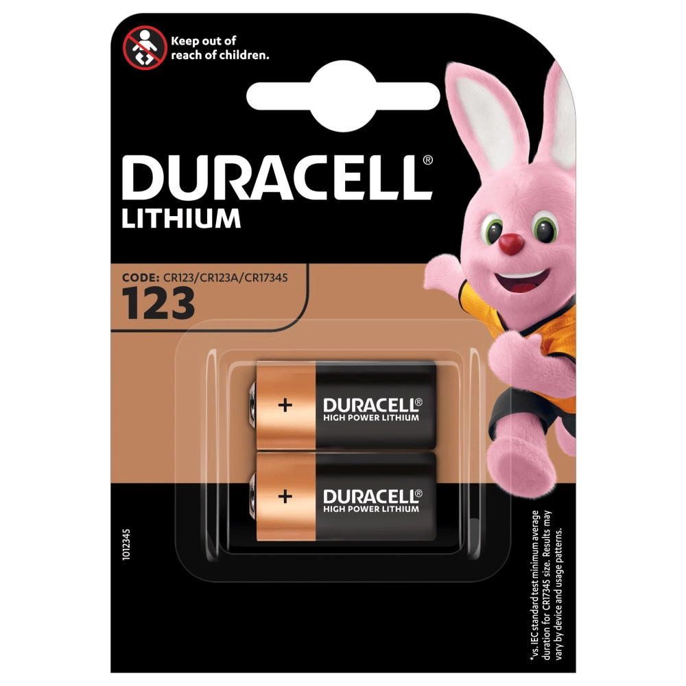 Baterie Litowe Duracell 123 CR123 CR123A 3V