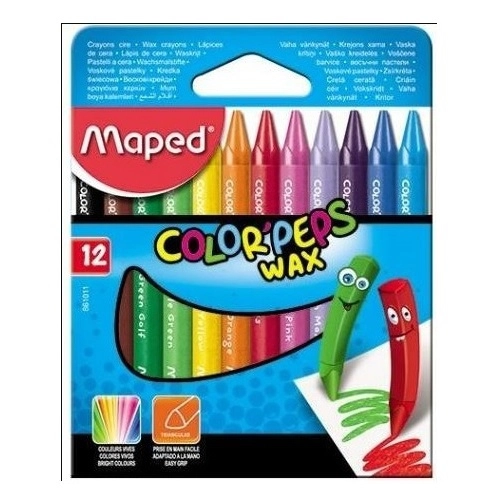 Kredki Świecowe Maped Colorpeps Wax