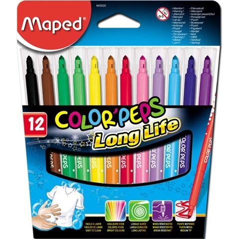 Flamastry Maped Colorpeps Longlife