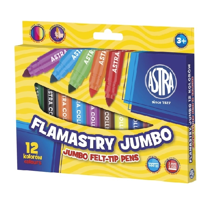 Flamastry Jumbo Astra