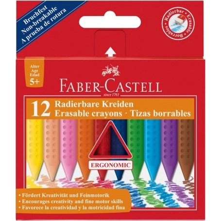 Kredki Świecowe Faber-Castell Grip 