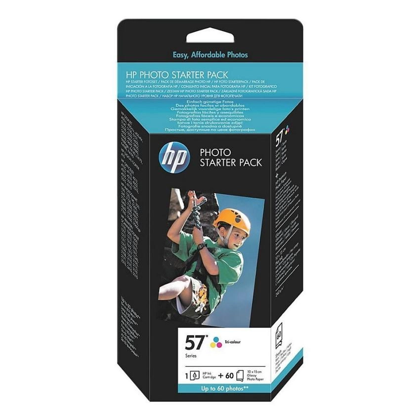 HP PhotoPack: nr 57 + Papier foto zestaw [Q7942AE]