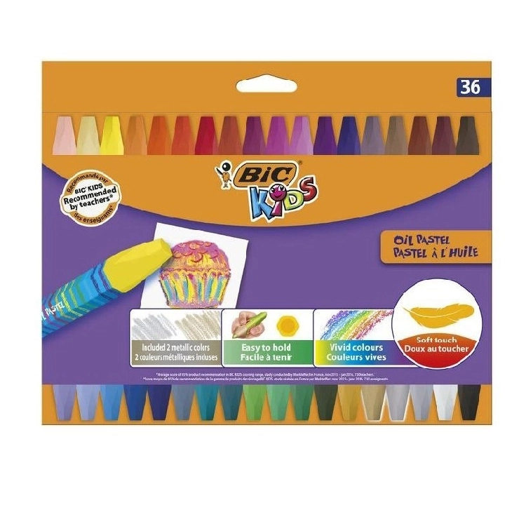 Pastele Olejne Bic Kids 