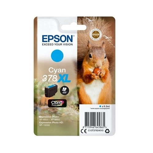 Tusz Epson 378 XL [C13T37924010]