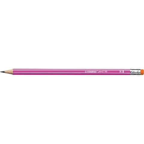 Ołówek Drewniany Stabilo 160 Hb Z Gumką  