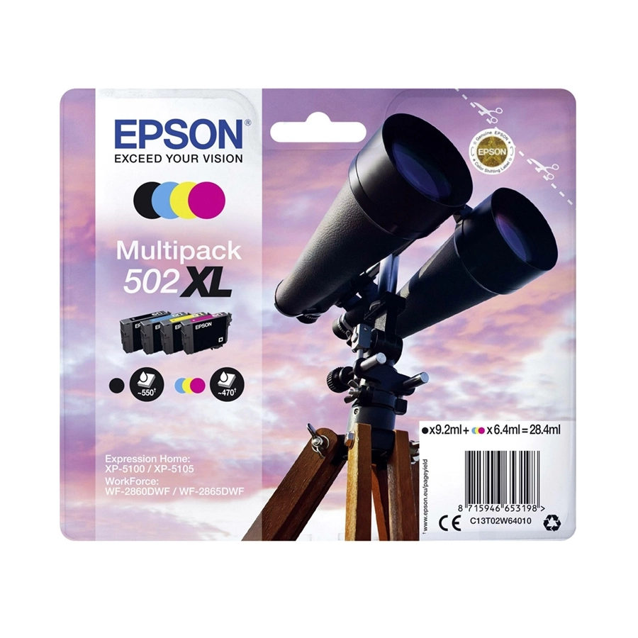 Tusz Epson 502XL [C13T02W64010] Komplet