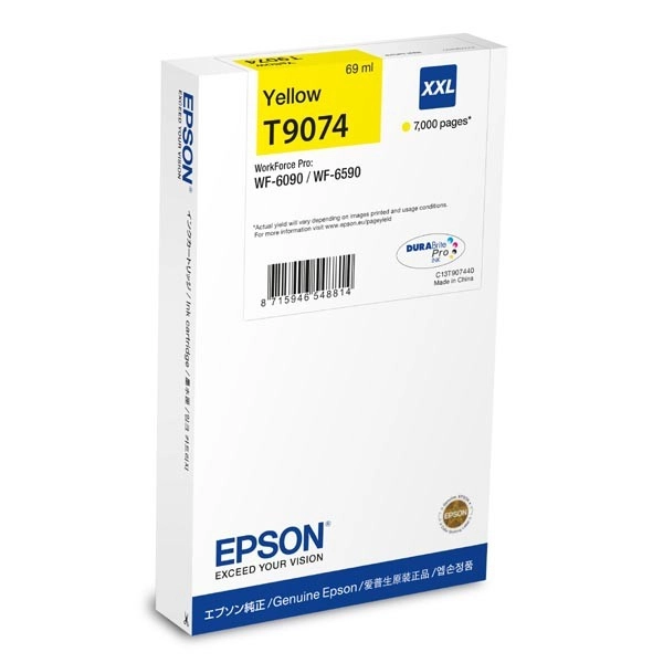 Tusz Epson T9074 XXL [C13T907440]