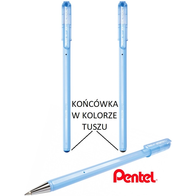 Długopis Pentel BK77AB Antybakteryjny