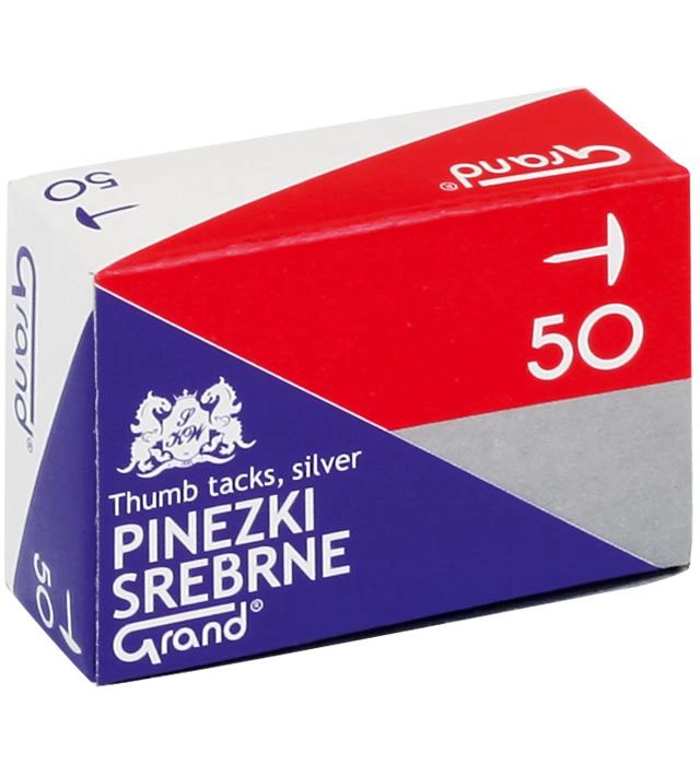 Pinezki Srebrne Grand