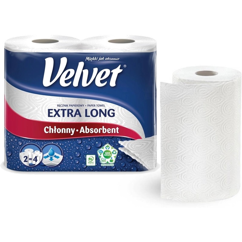 Ręcznik W Roi Velvet Extra Long Celuloza