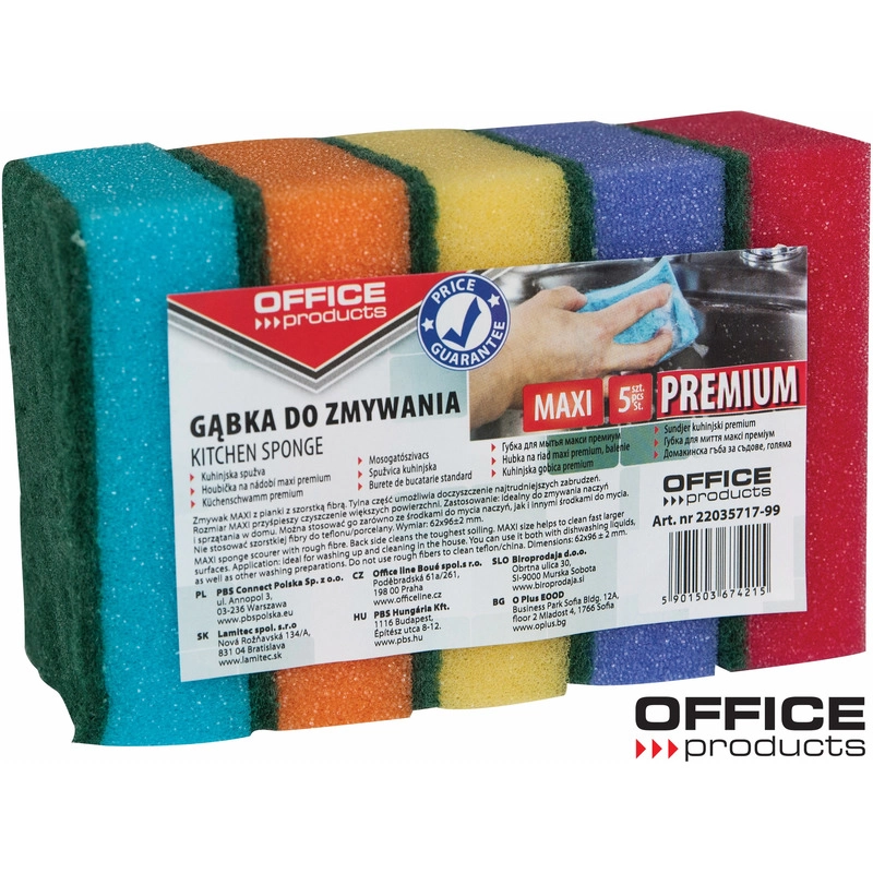 Gąbki Do Zmywania Office Products Maxi