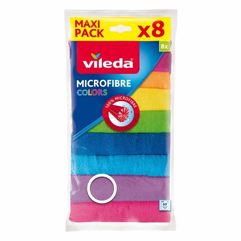 Vileda Ściereczka Mikrofibra COLORS Maxi Pack