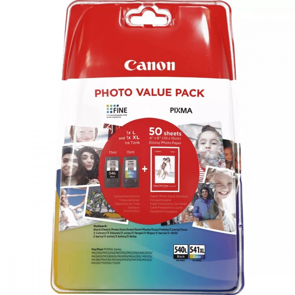 Zestaw tuszy Canon PG540L/CL541XL Photo Value Pack
