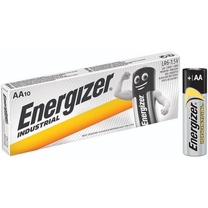 Bateria ENERGIZER Industrial, AA, LR6, 1,5V,