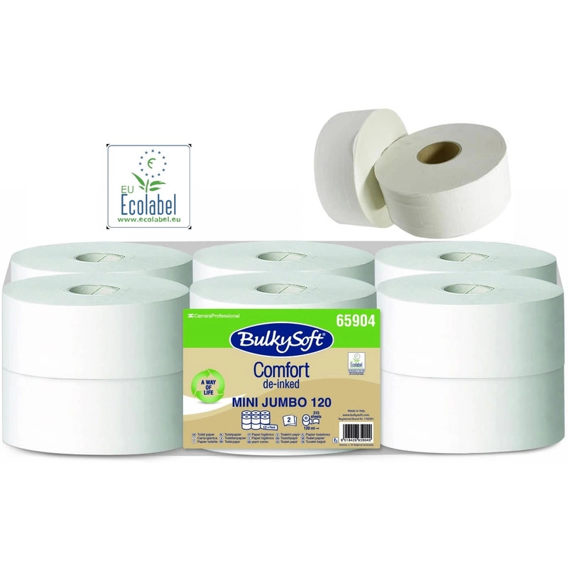 Papier Toaletowy BulkySoft Comfort De-inked Mini Jumbo 120