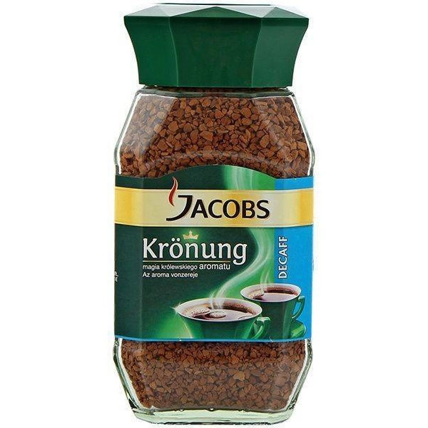 Kawa Rozpuszczalna Jacobs Kronung Decaff Bezkofeinowa