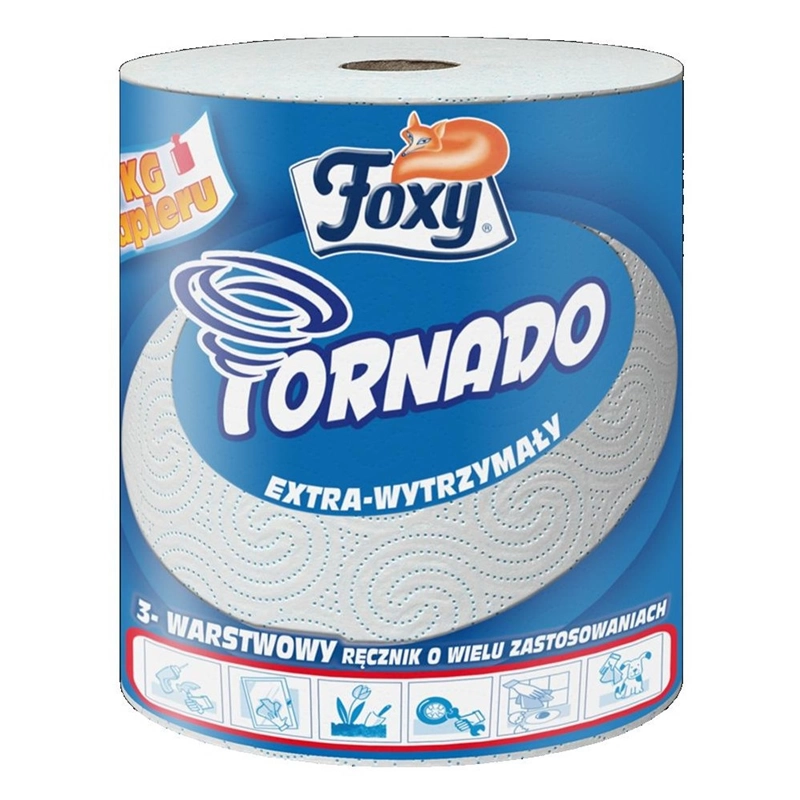 Ręcznik papierowy w rolce Foxy Tornado