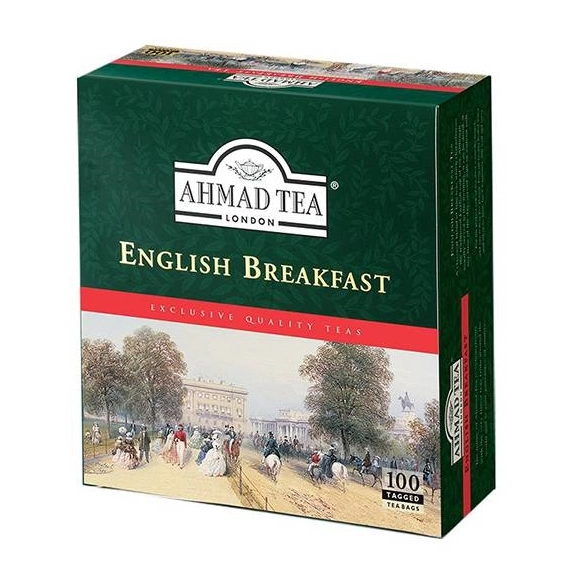 Herbata Ahmad English Breakfast, 100 torebek x 2g