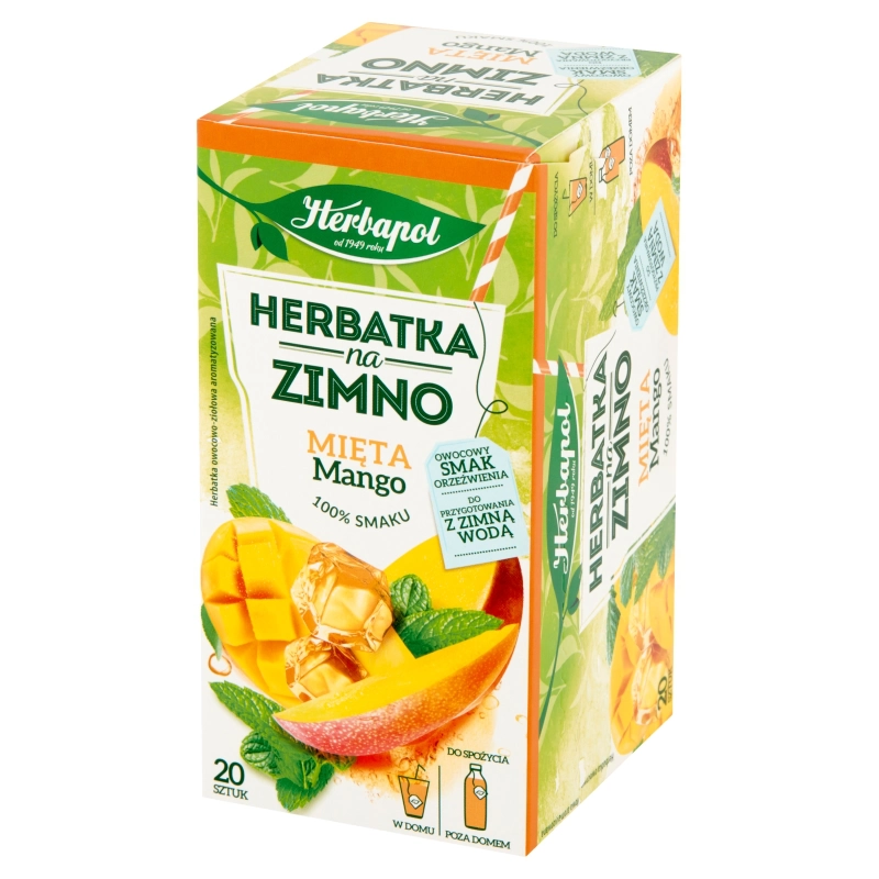 Herbata HERBAPOL Herbatka Na Zimno Mięta & Mango