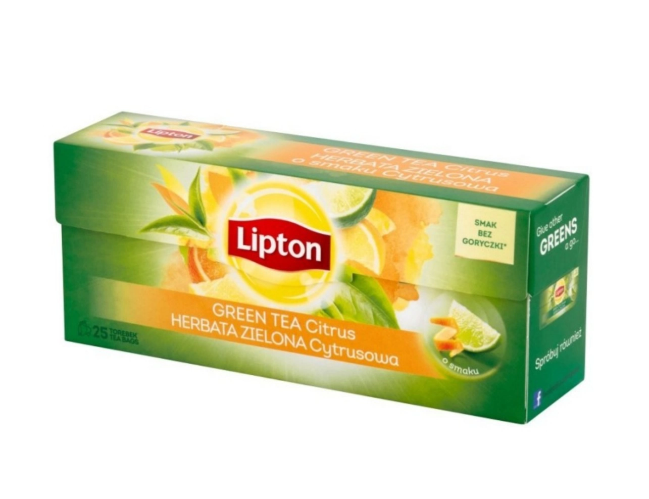 Herbata Zielona LIPTON Green Citrus 