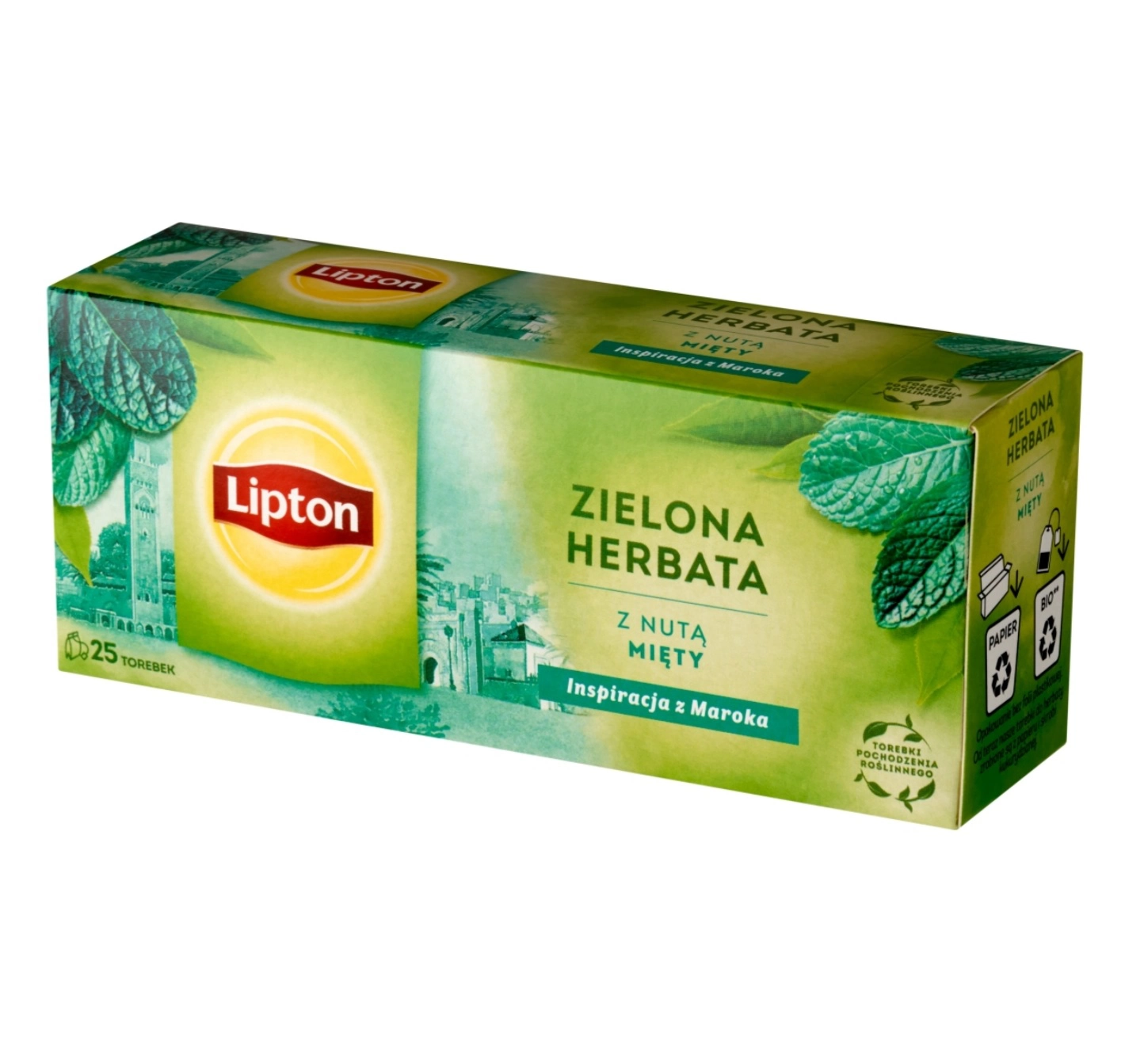 Herbata Zielona LIPTON Green Mint