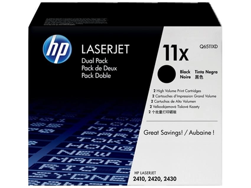 Toner HP 11X dwupak [Q6511XD]