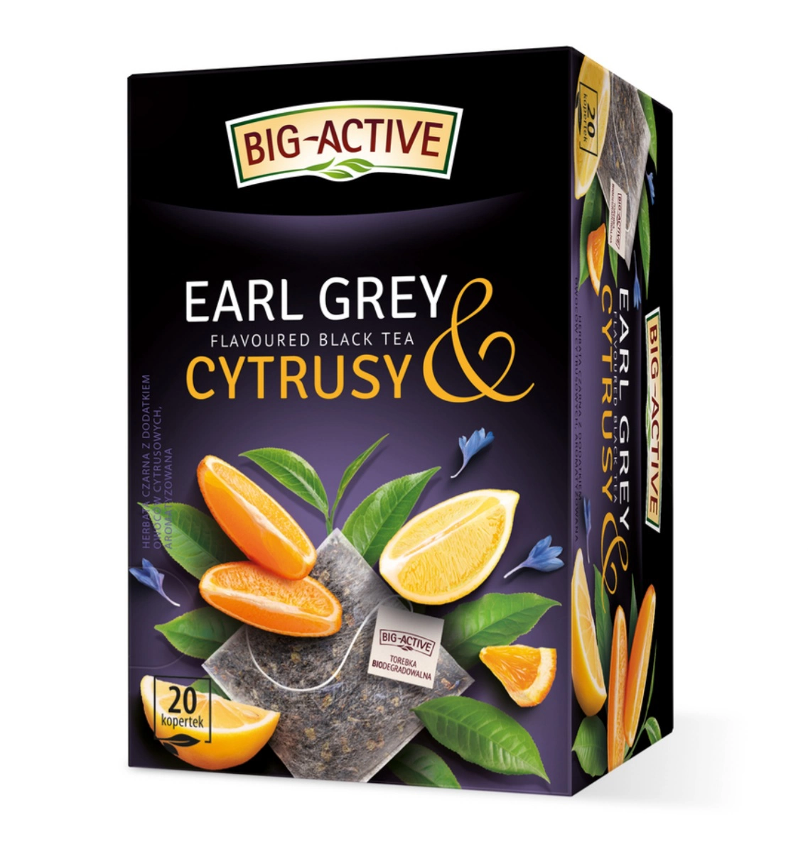 Herbata Czarna BIG ACTIVE Earl Grey & Cytrusy