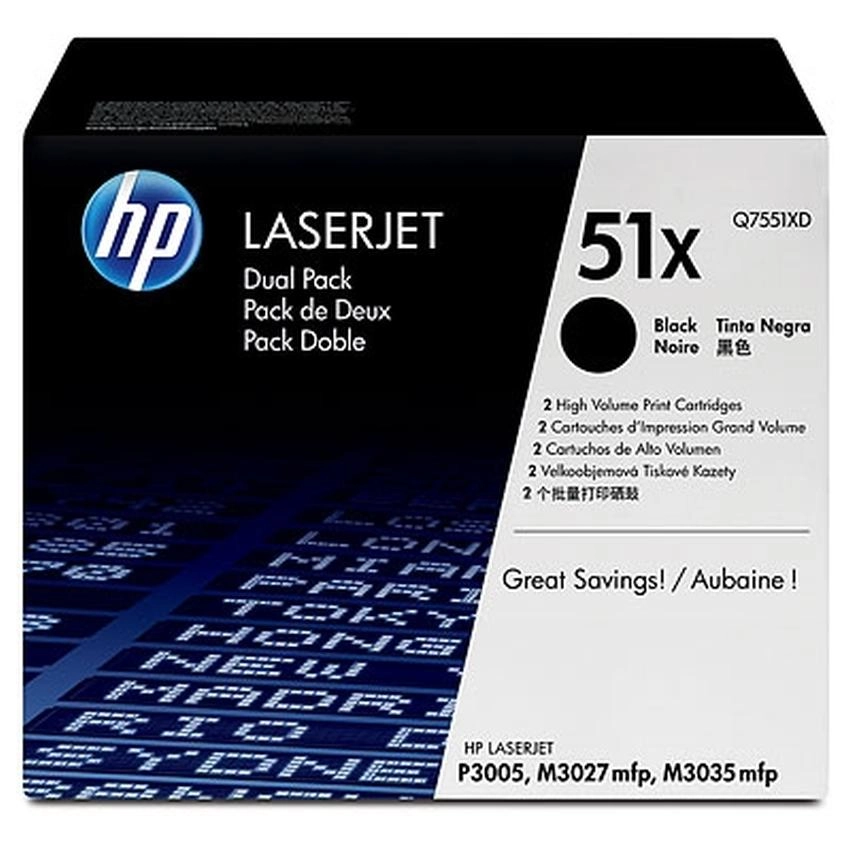 Toner HP 51X dwupak [Q7551XD]