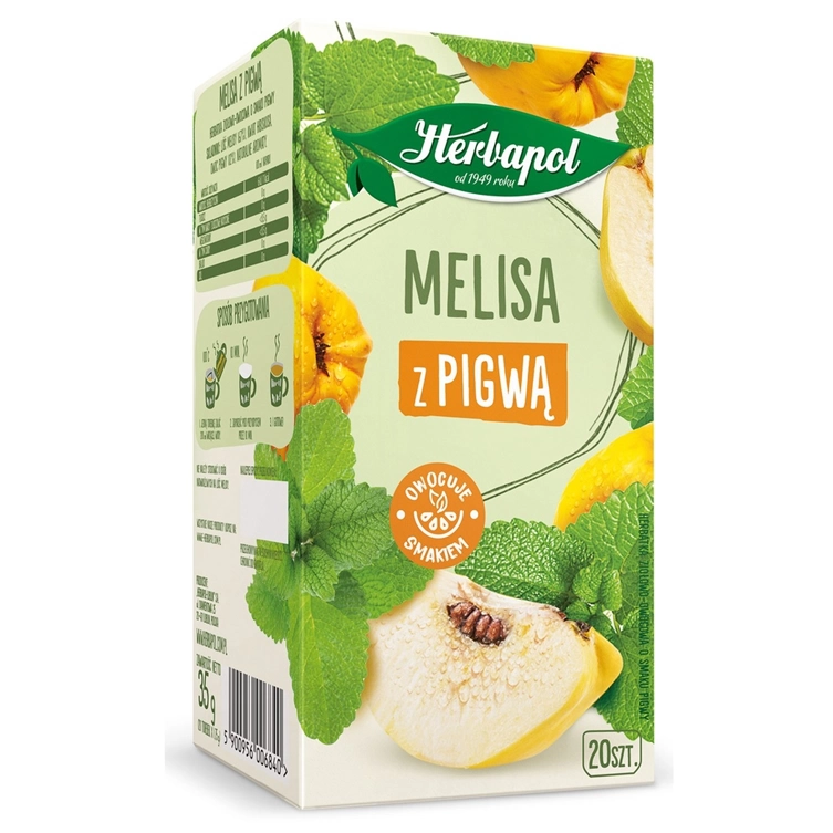 Herbata Ziołowo-Owocowa HERBAPOL Melisa z Pigwą