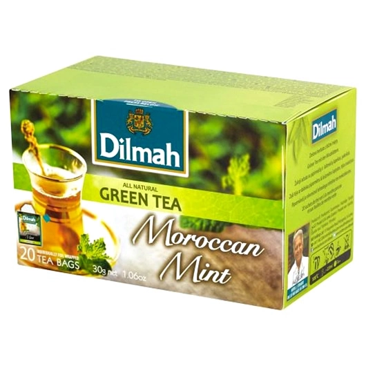 Herbata Zielona DILMAH GREEN TEA Marokańska Mięta