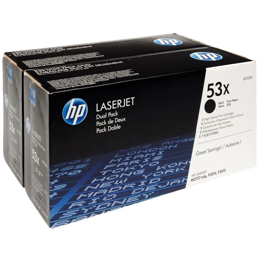 Toner HP 53X dwupak [Q7553XD]