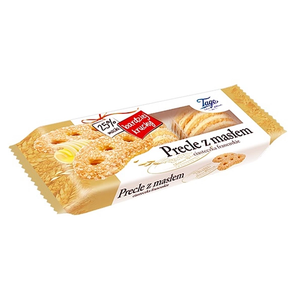 Ciastka Precle Francuskie z Masłem TAGO