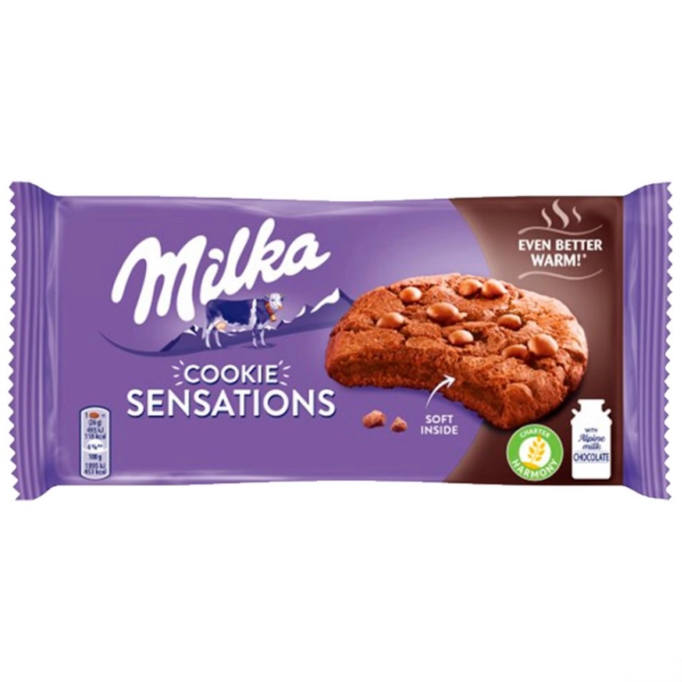 Ciastka Milka Sensations Kakaowe