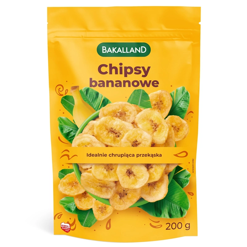 Chipsy Bananowe BAKALLAND