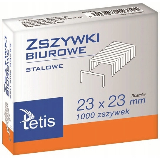 Zszywki Biurowe HD TETIS GZ103-A 