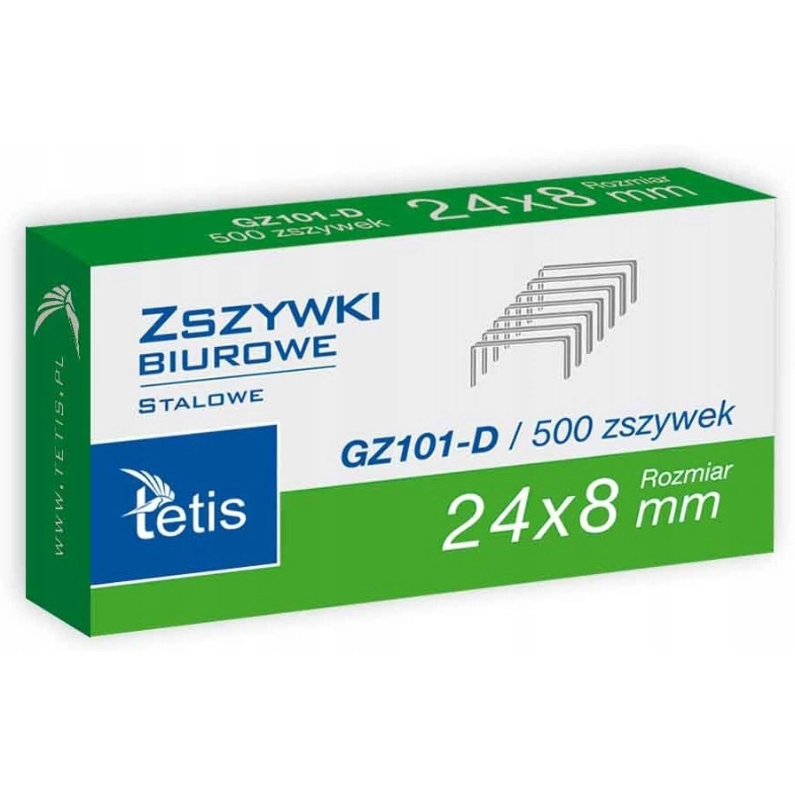 Zszywki Biurowe TETISl GZ101-D
