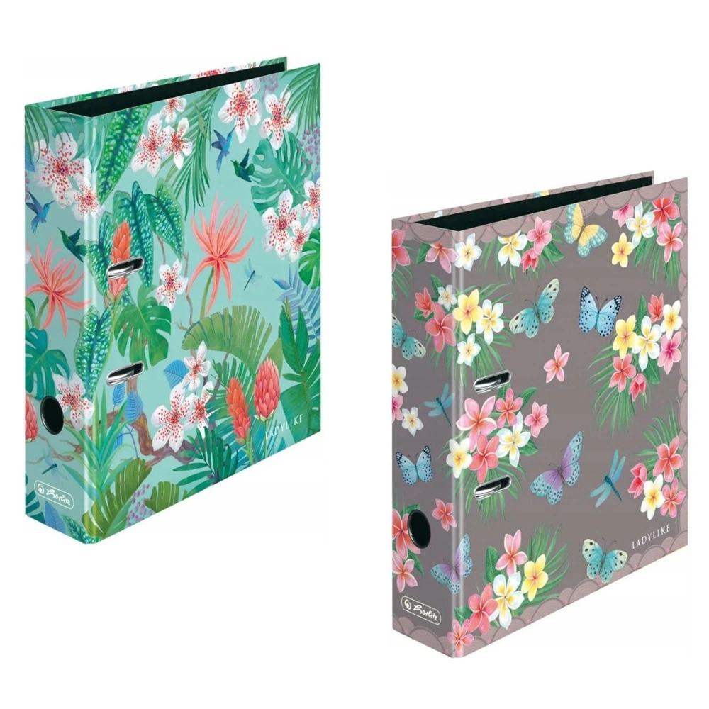 Segregator dźwigniowy maX.file Herlitz Ladylike A4/80 mm