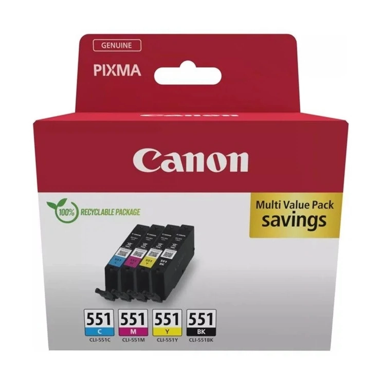 Tusz Canon CLI-551 CMYK [6509B015]