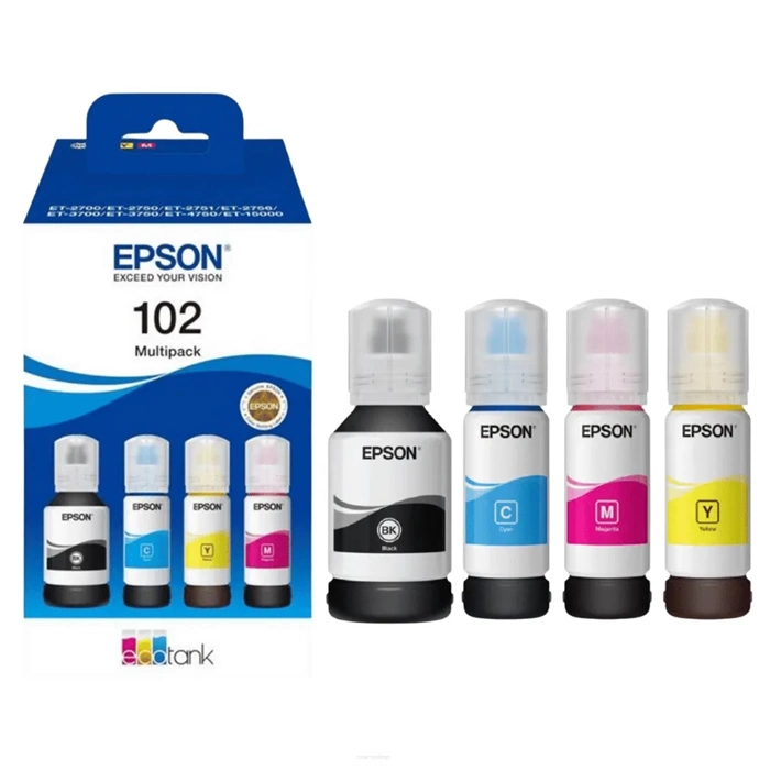 Zestaw tuszy Epson 102 [C13T03R640]