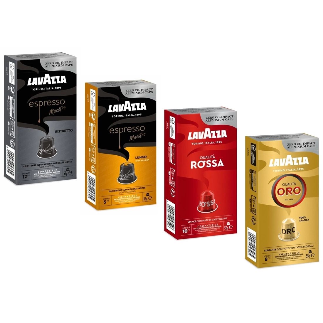 Kapsułki Lavazza kompatybilne z ekspresami Nespresso Original