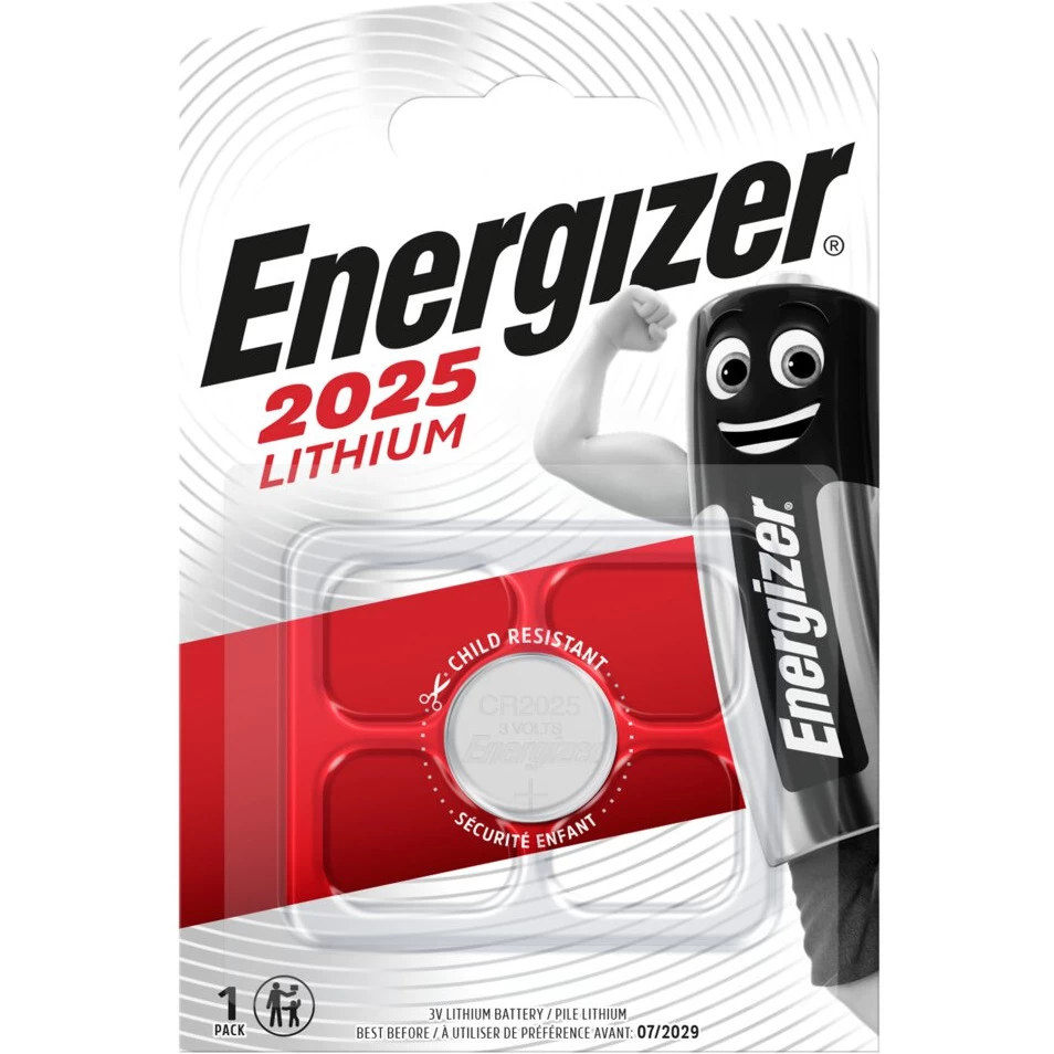 Bateria litowa Energizer CR2025 3V