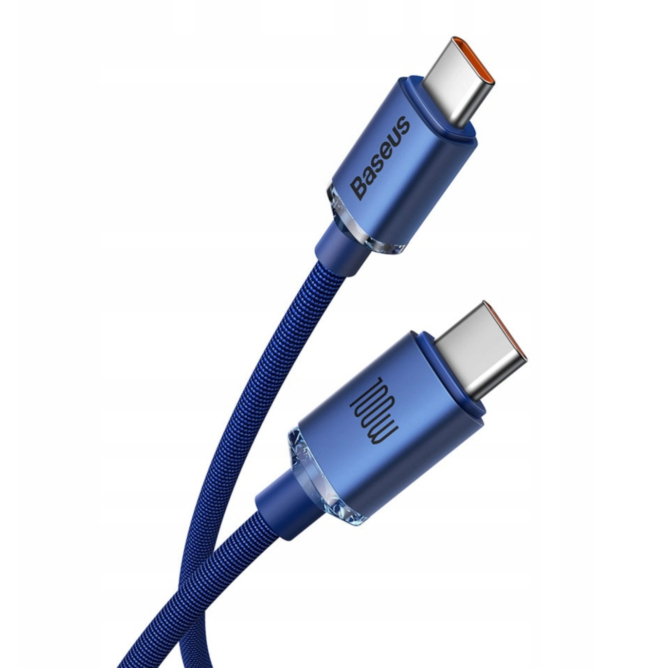 Kabel przewód USB-C Baseus Crystal Shine 100 W