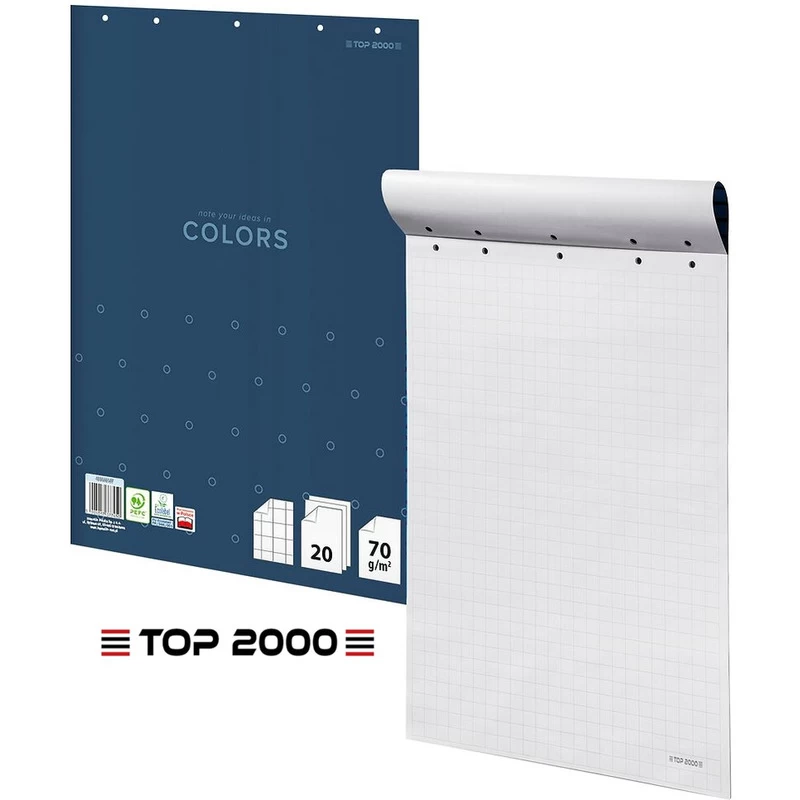 Blok do flipchartu Top 2000 Colors 64 x 90 cm