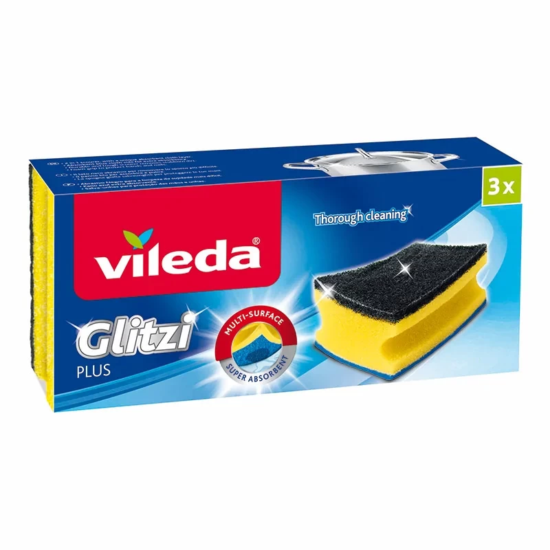 Zmywak profilowany Vileda Glitzi Plus