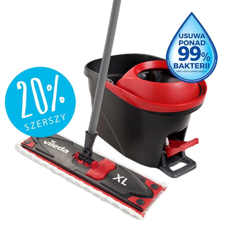 Mop obrotowy Vileda Ultramax TURBO XL - zestaw