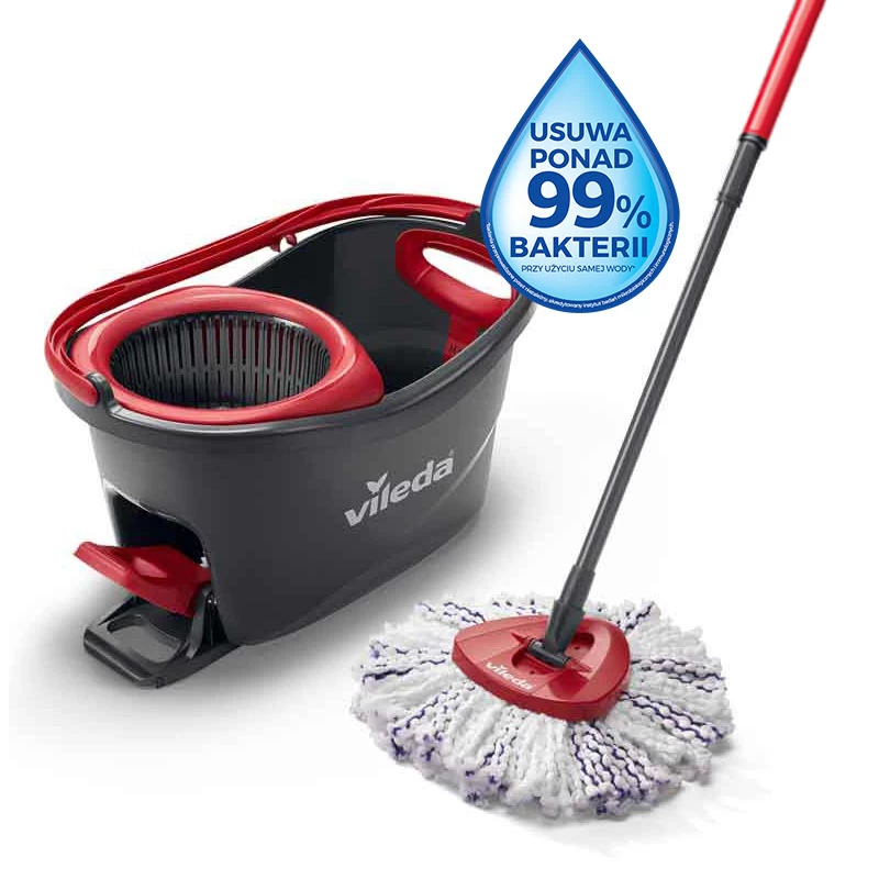 Mop obrotowy Vileda TURBO 3w1 Microfibre