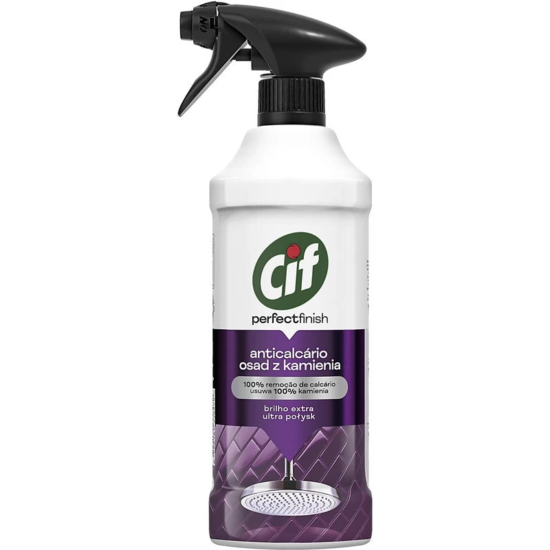 Spray Cif Perfect Finish osad z kamienia.