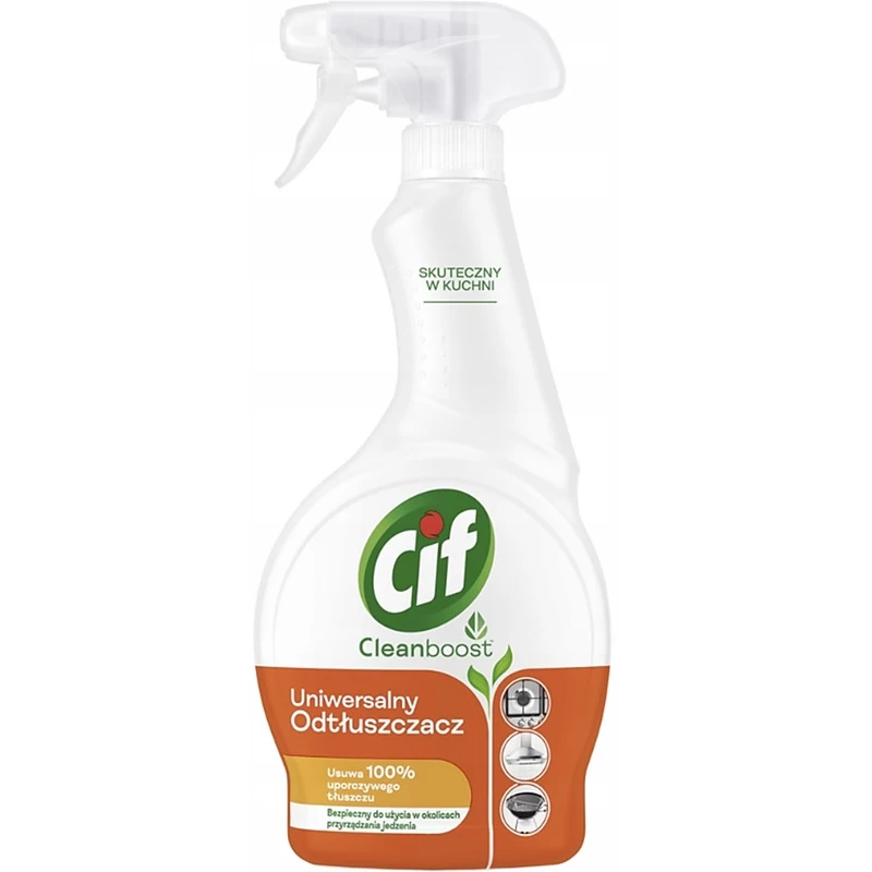 Spray Cif Cleanboost uniwersalny odtłuszczacz
