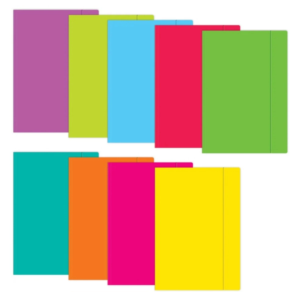 Teczka z gumką A4+ FLUO INTERDRUK