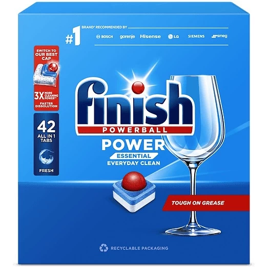 Tabletki do zmywarki Finish Power Essential Regular